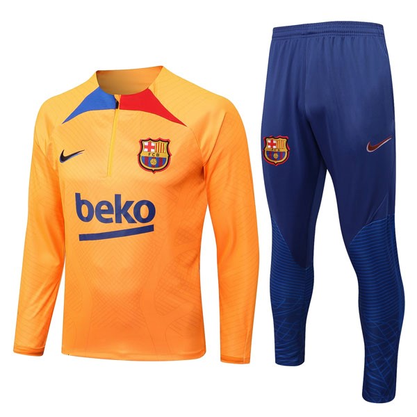 Trainings-Sweatshirt Barcelona 2023 Orange 2